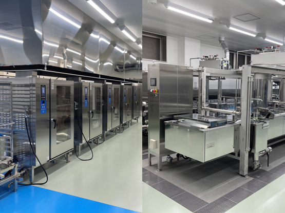 焼物・揚物・蒸物室